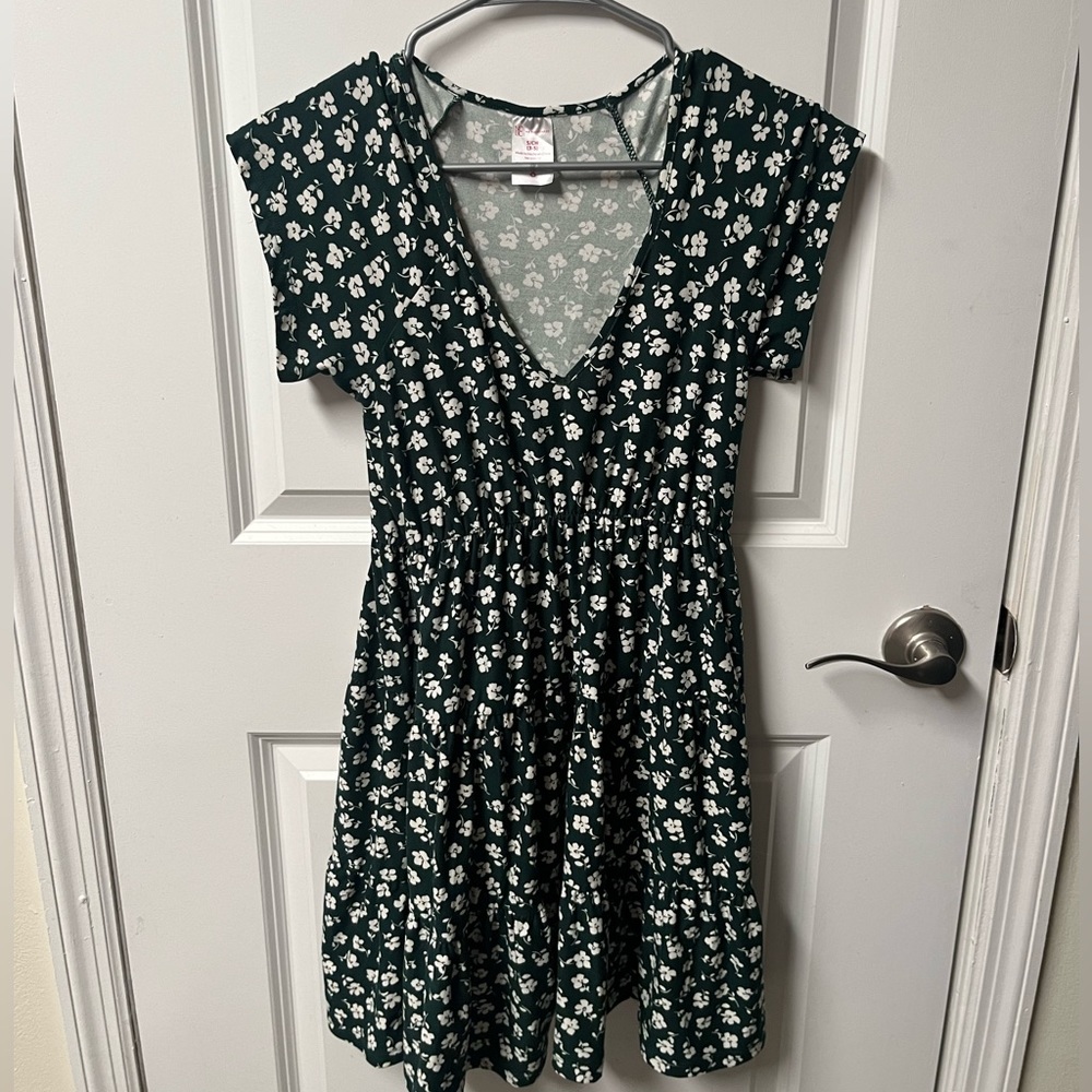No Boundaries green dress, size small